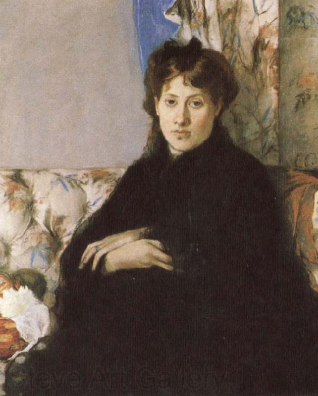 Berthe Morisot Portrait of Madme Pontillon Spain oil painting art